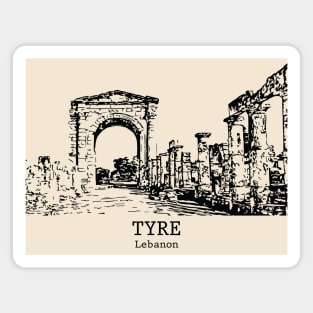 Tyre - Lebanon Magnet